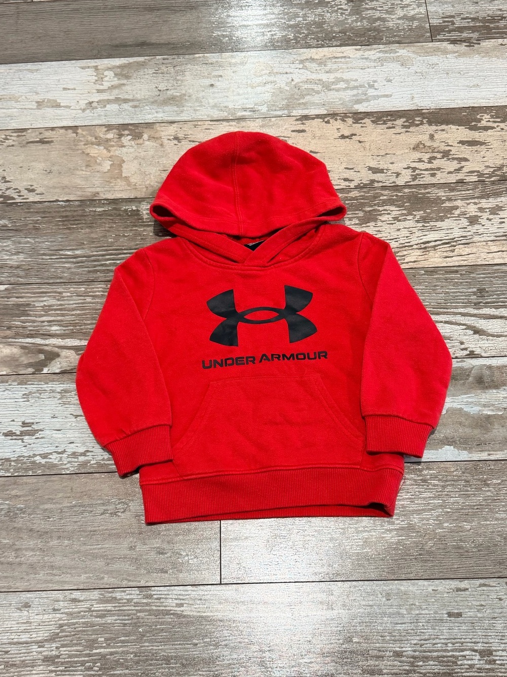 Under Armour Boy’s Red Hoodie Size 2T